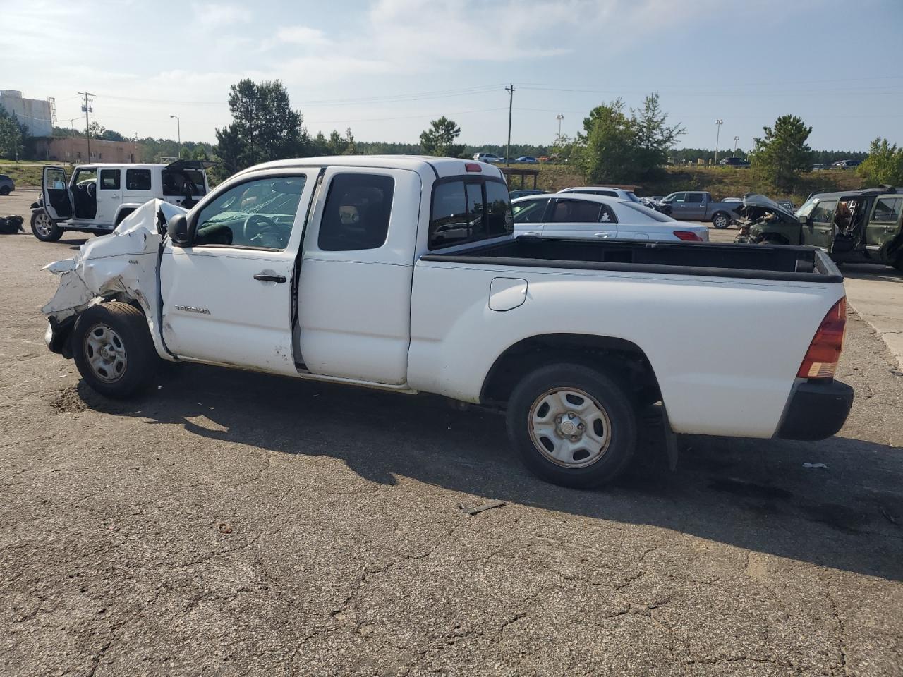 2005 Toyota Tacoma Access Cab white null gas 5TETX22N45Z117908 photo #3