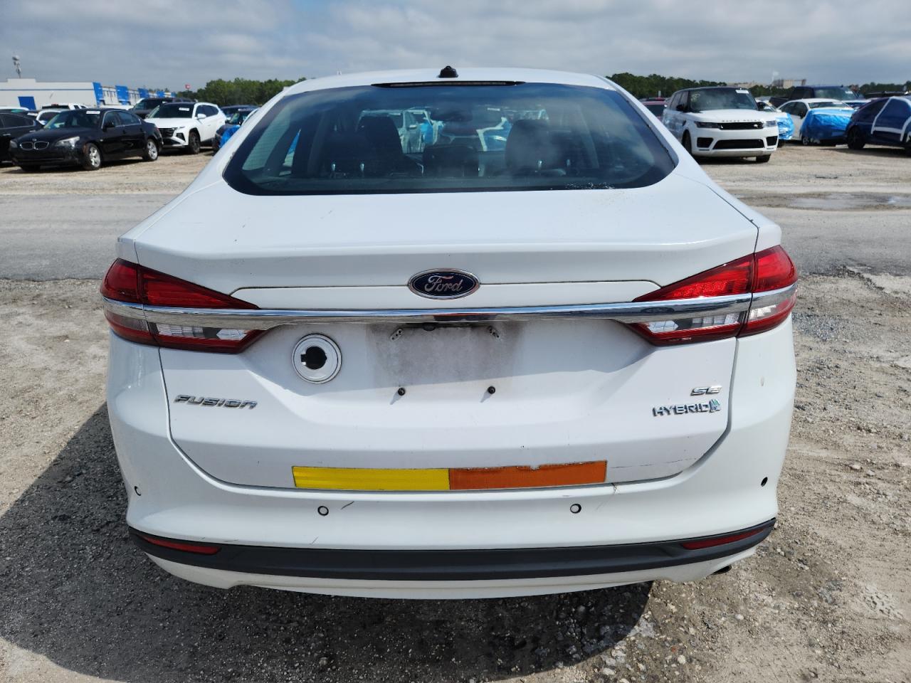 2017 Ford Fusion Se Hybrid VIN: 3FA6P0LU1HR409503 Lot: 54039825