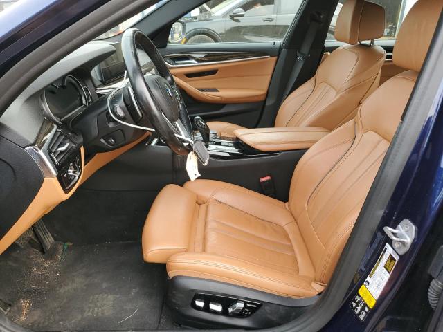  BMW 5 SERIES 2018 Синий