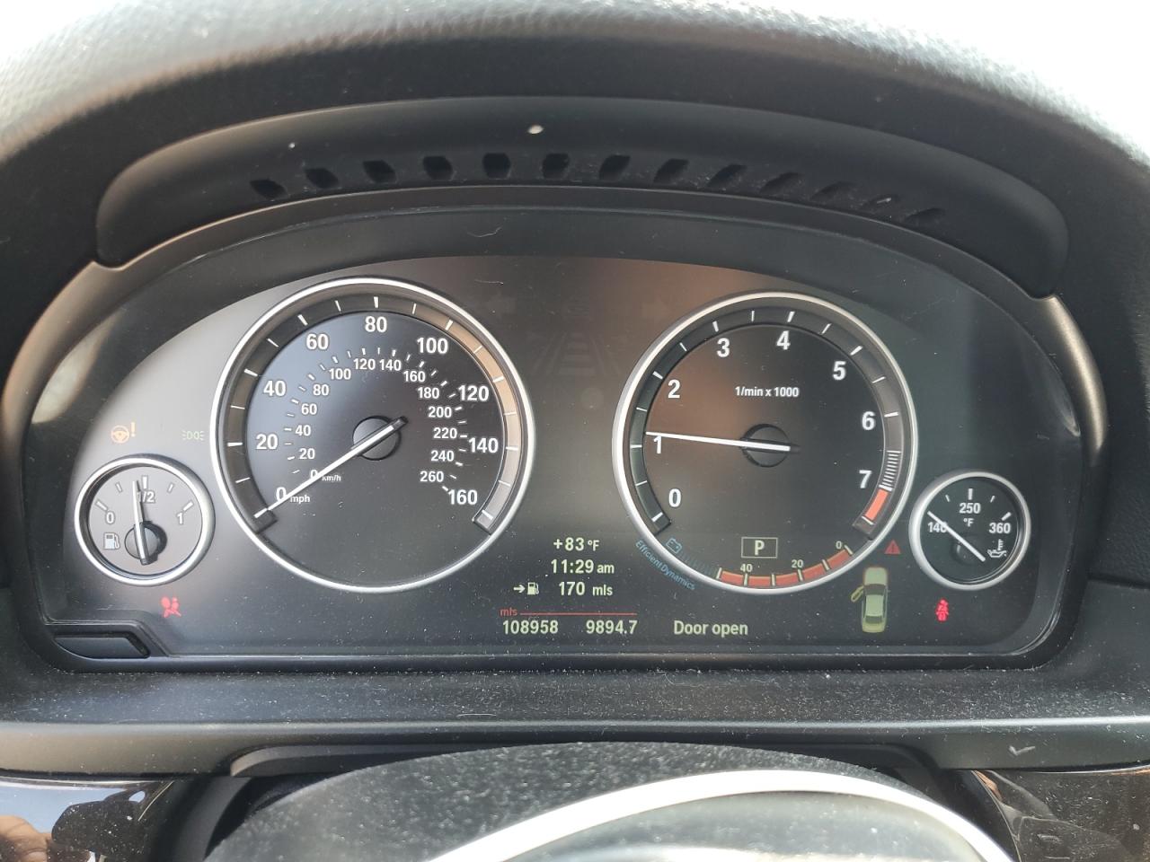 2012 BMW 535 Xi VIN: WBAFU7C50CDU58131 Lot: 67617895