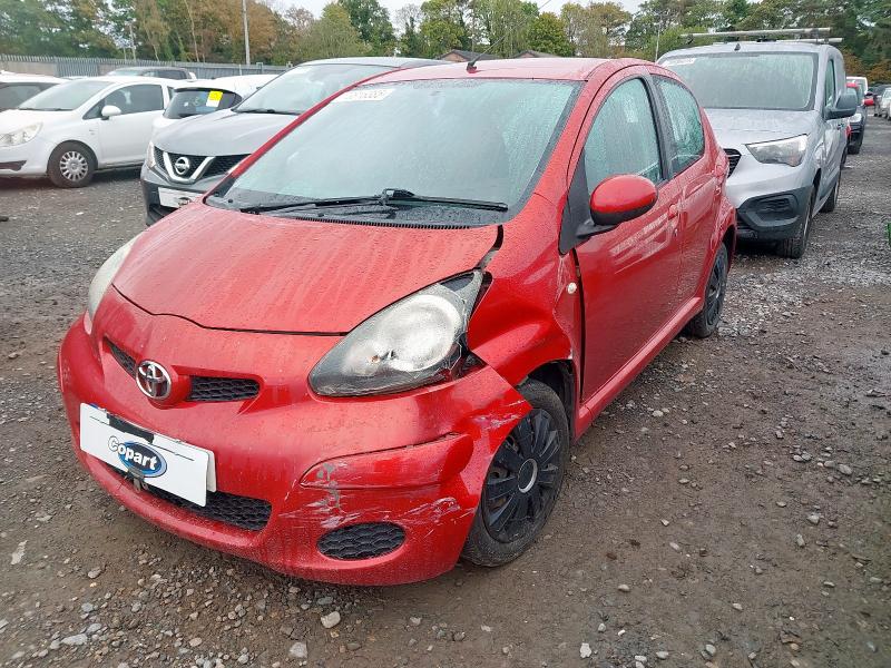 2011 TOYOTA AYGO ICE for sale at Copart WOLVERHAMPTON