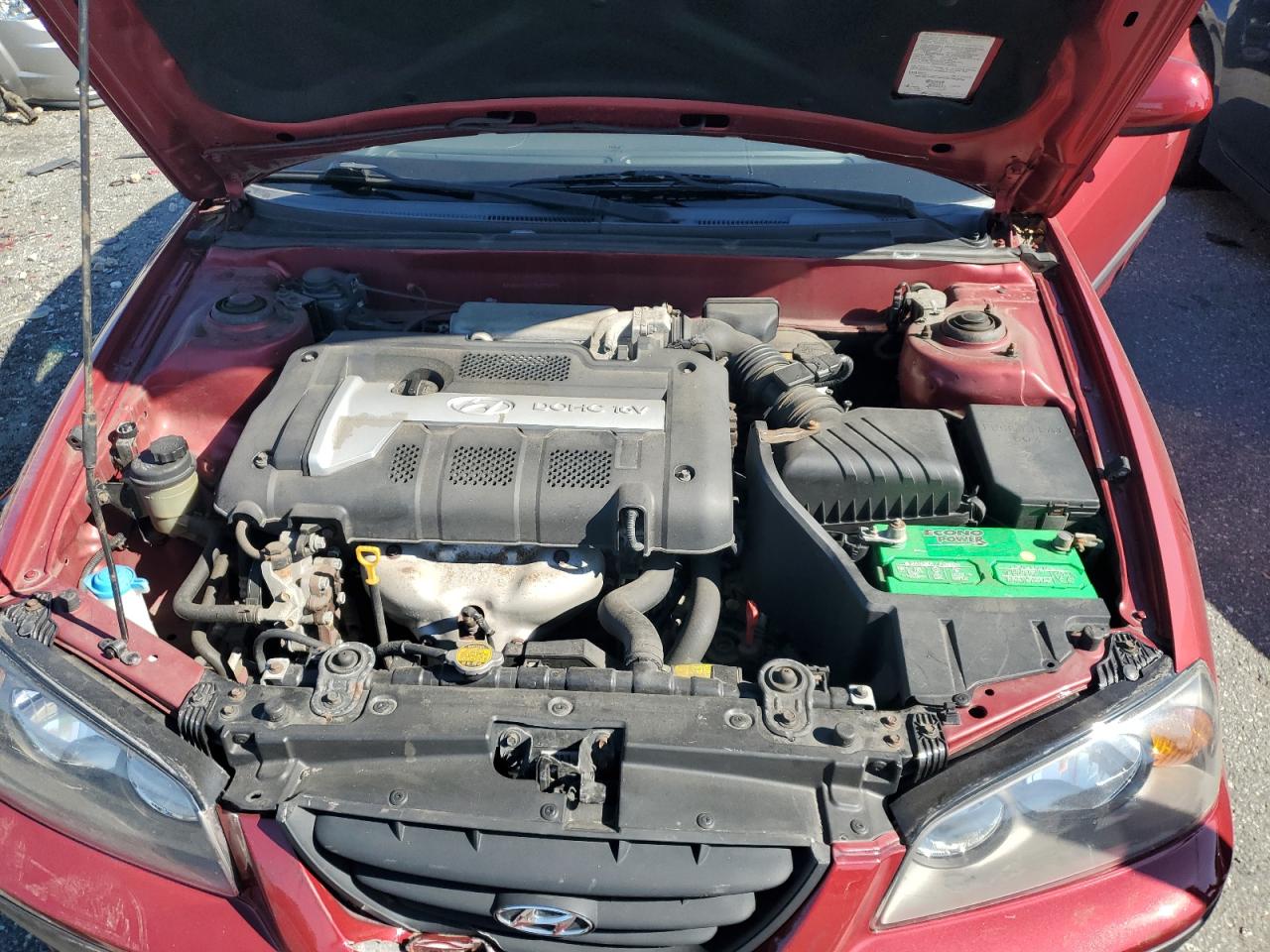 2005 Hyundai Elantra Gls VIN: KMHDN46D55U077673 Lot: 70130855