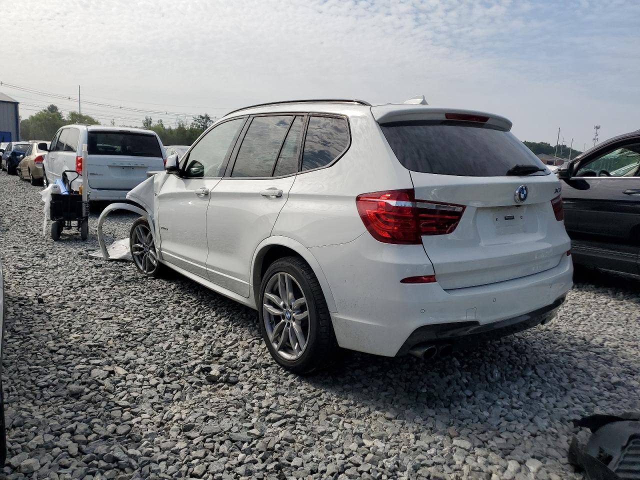2017 BMW X3 xDrive28I white null gas 5UXWX9C34H0W72878 photo #3