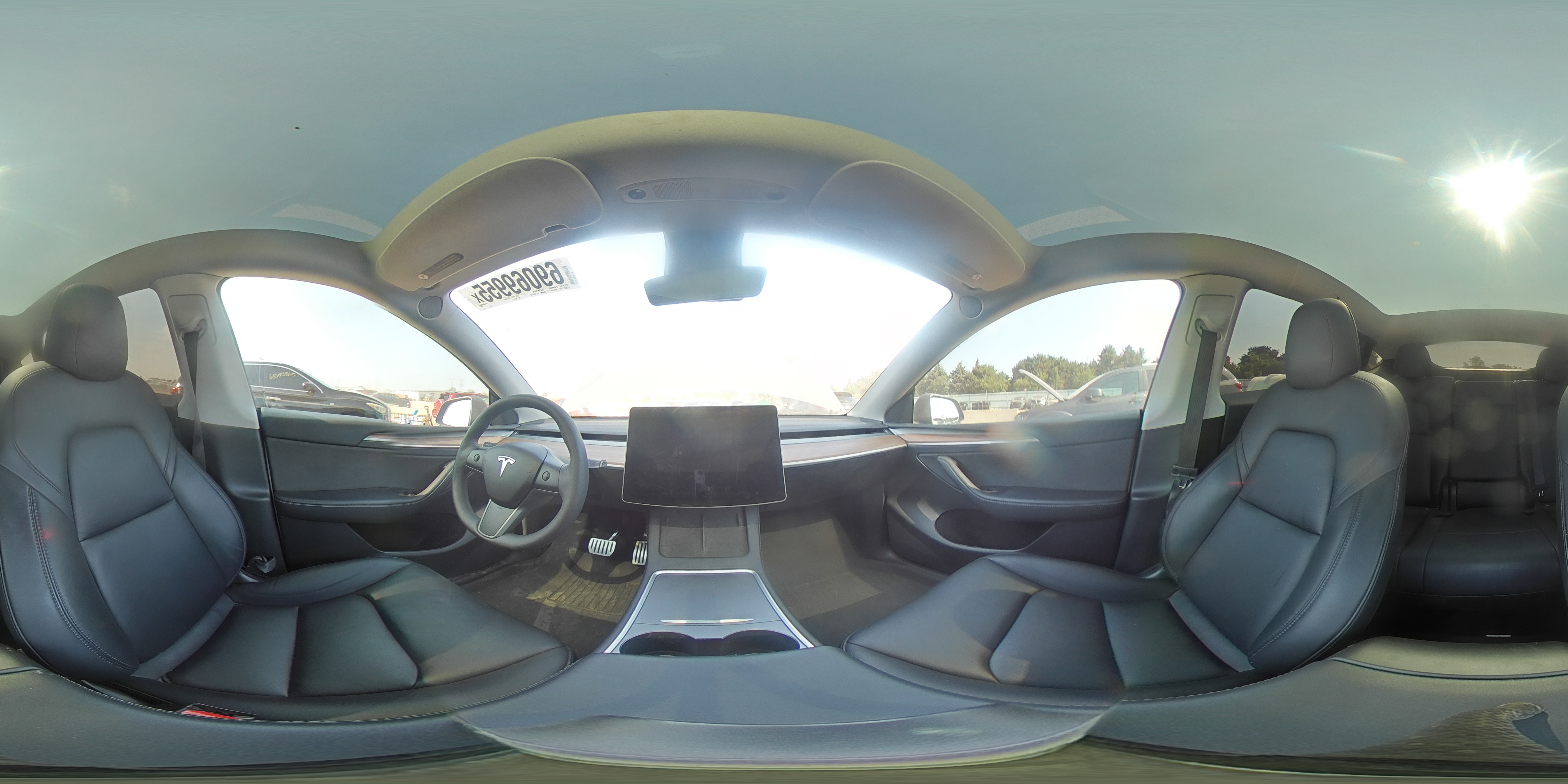 2022 Tesla Model Y VIN: 7SAYGDEF3NF551022 Lot: 69069955
