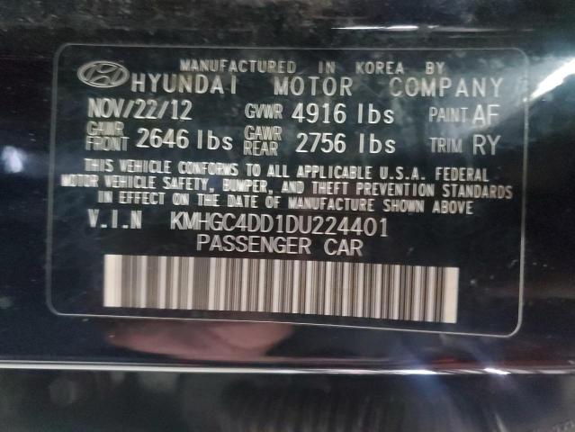 2013 HYUNDAI GENESIS 3.8L  