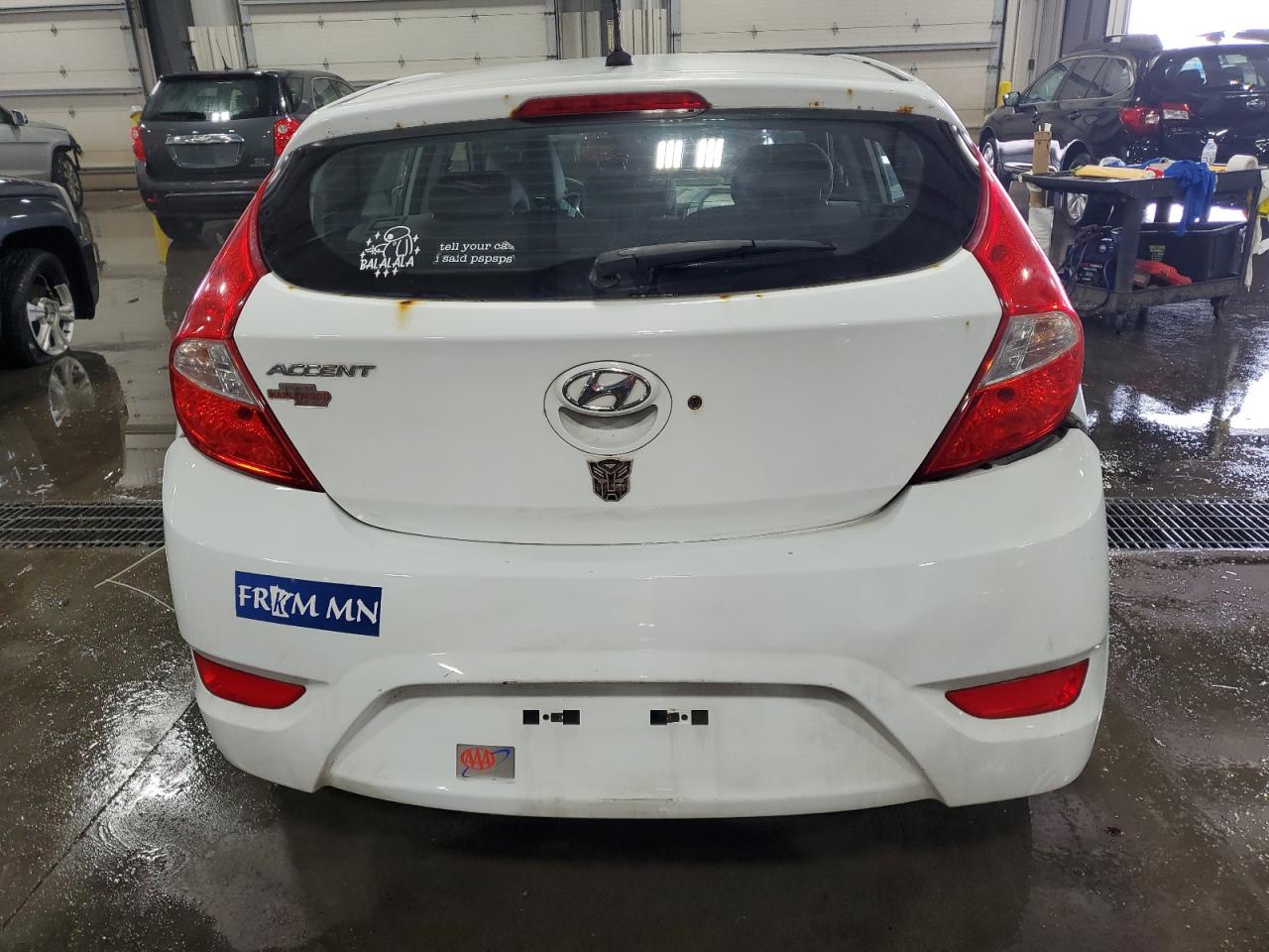 2016 Hyundai Accent Se VIN: KMHCT5AE7GU266657 Lot: 69588025