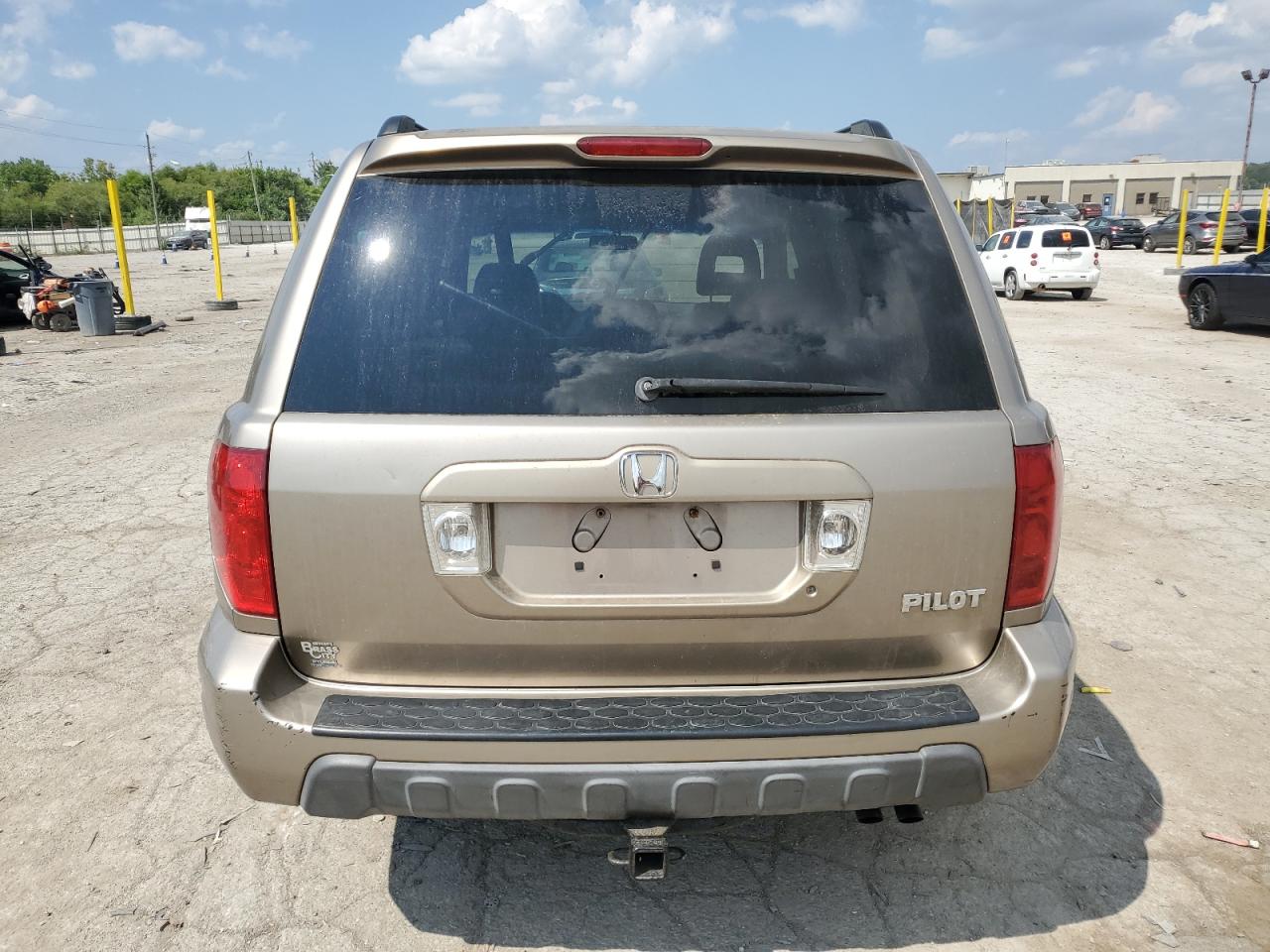 2004 Honda Pilot Exl VIN: 2HKYF18554H586520 Lot: 84750155