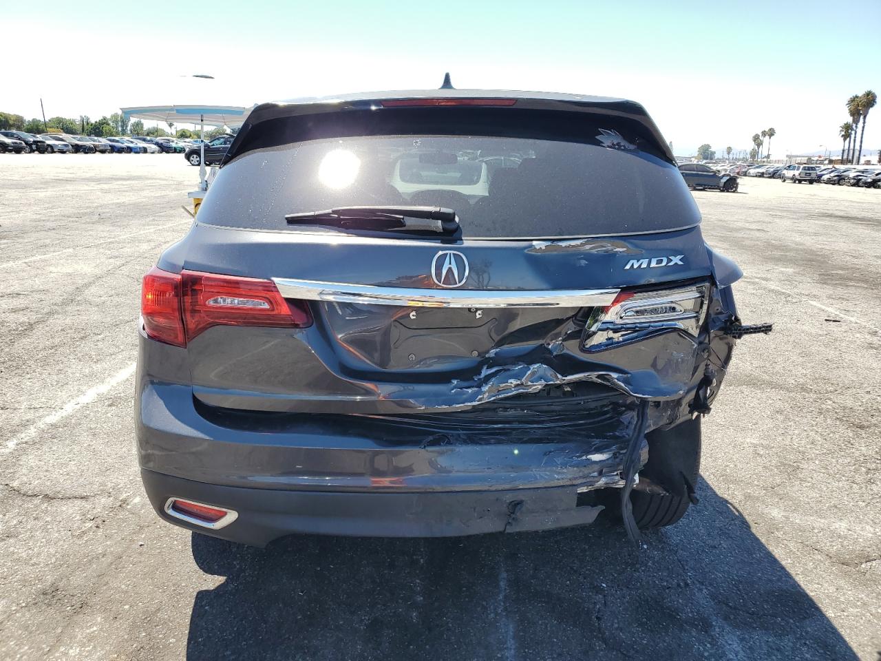 2014 Acura Mdx VIN: 5FRYD3H20EB015376 Lot: 69698305