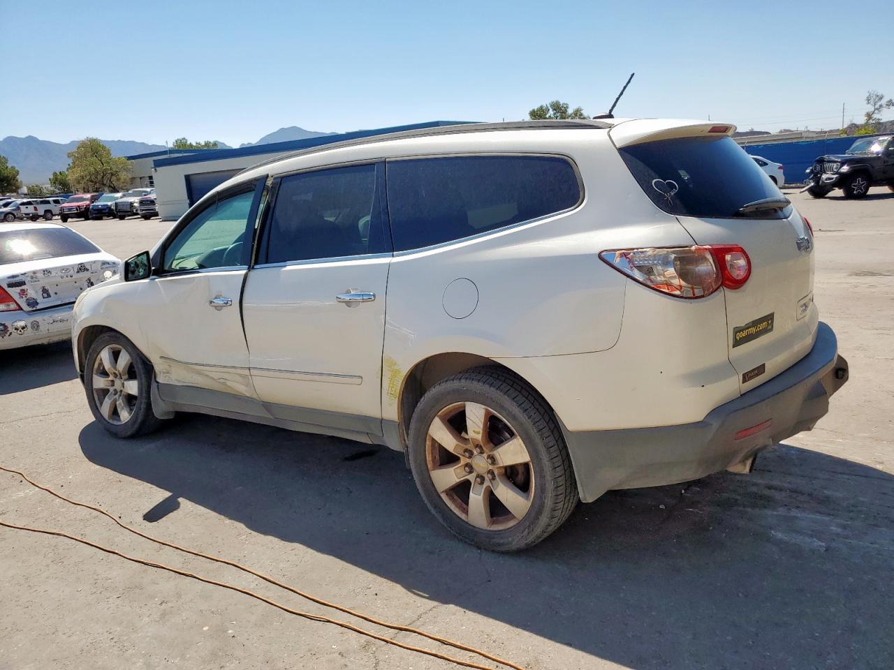 2012 Chevrolet Traverse Ltz white null gas 1GNKRLEDXCJ399291 photo #3