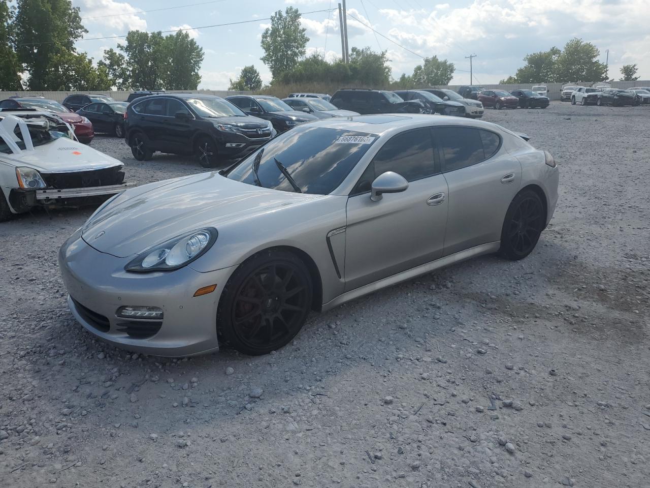 2012 PORSCHE PANAMERA SILVER VIN: WP0AA2A74CL013085