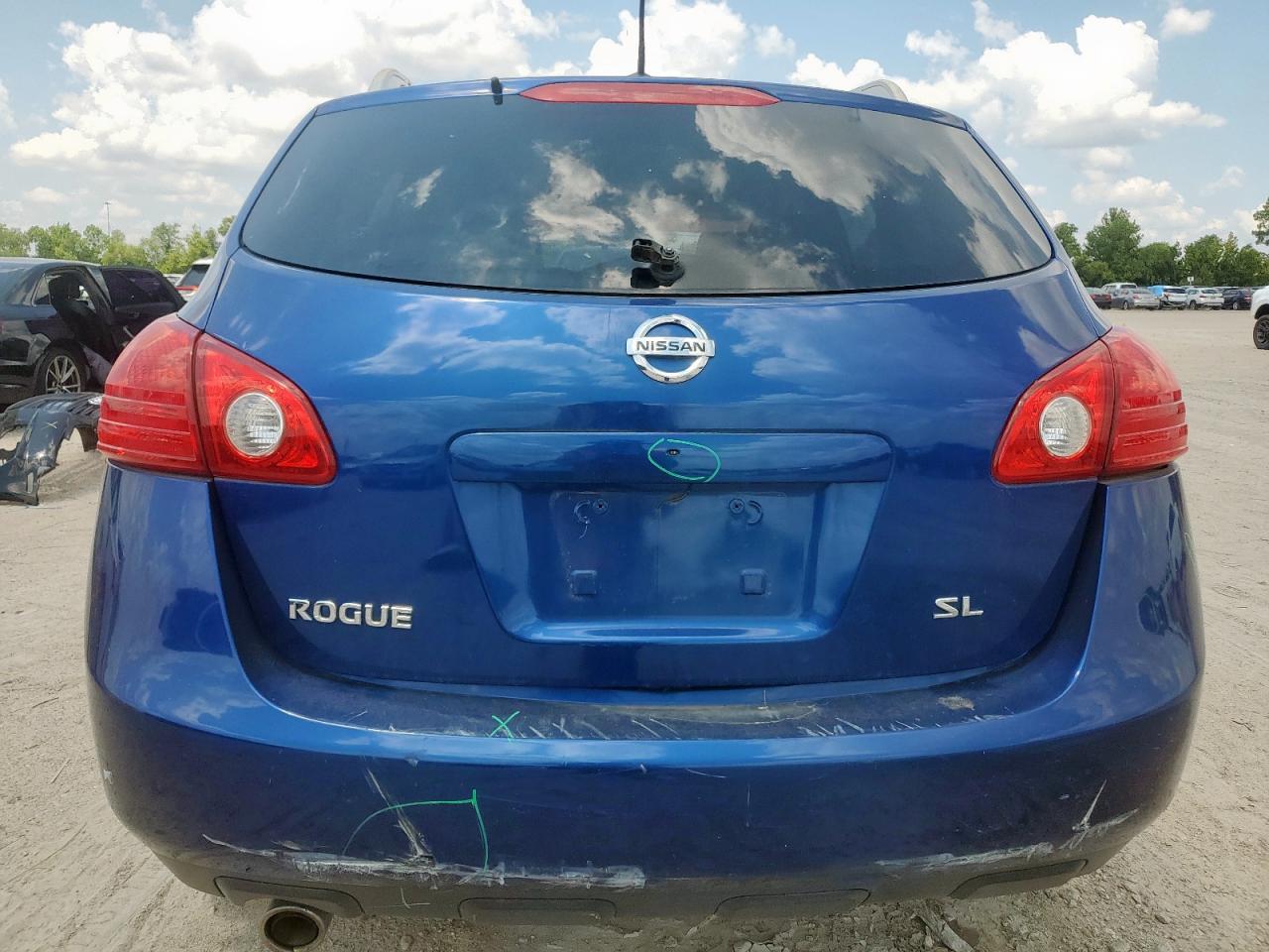 2009 Nissan Rogue S VIN: JN8AS58T29W059933 Lot: 68528565