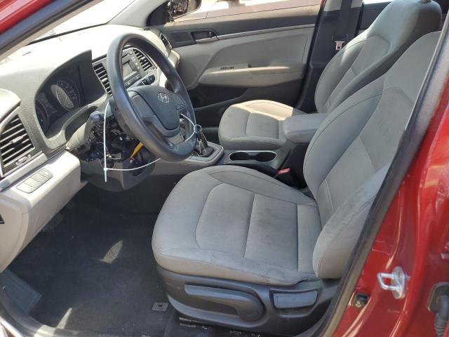 Sedans HYUNDAI ELANTRA 2017 Czerwony