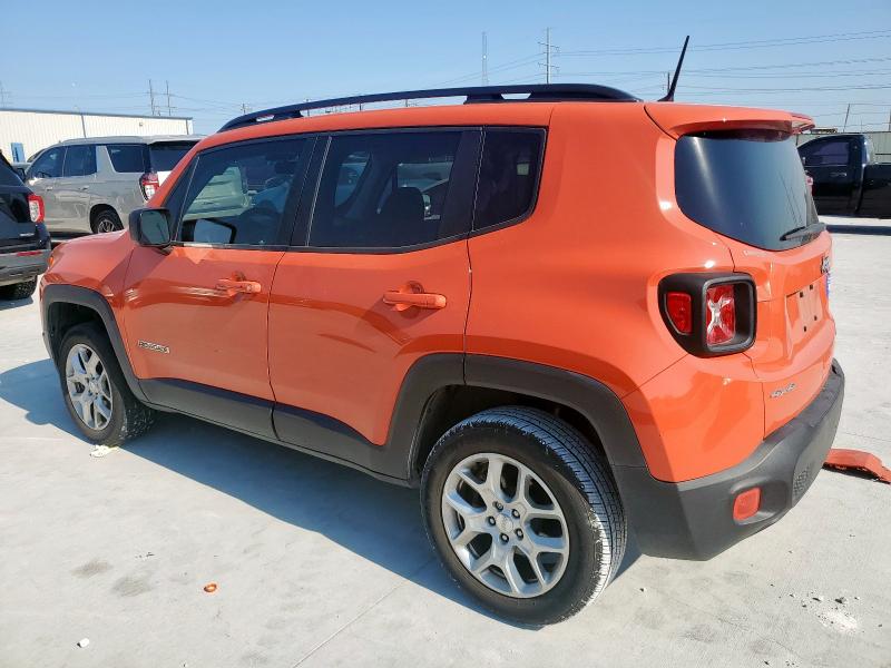  JEEP RENEGADE 2018 Оранжевый