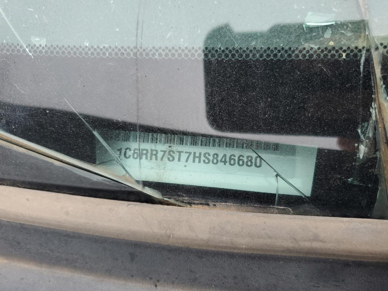 2017 Ram 1500 St VIN: 1C6RR7ST7HS846680 Lot: 65823575