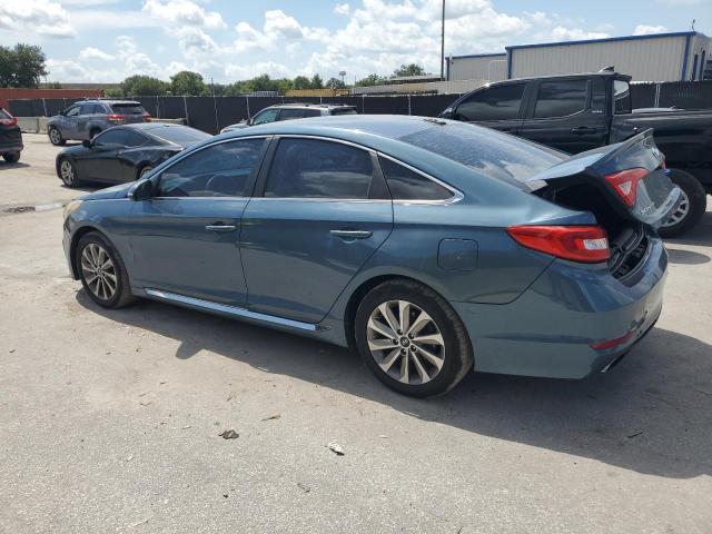  HYUNDAI SONATA 2015 Granatowy