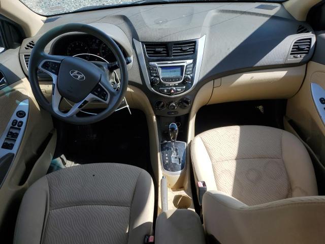  HYUNDAI ACCENT 2012 Blue
