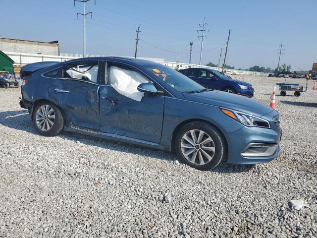  HYUNDAI SONATA 2017 Blue