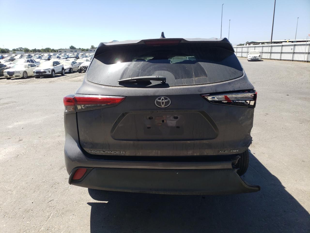 2021 Toyota Highlander Xle VIN: 5TDGZRBH6MS558966 Lot: 67789465