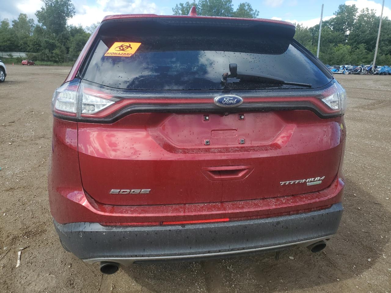 2015 Ford Edge Titanium VIN: 2FMTK3K99FBB47179 Lot: 69579725