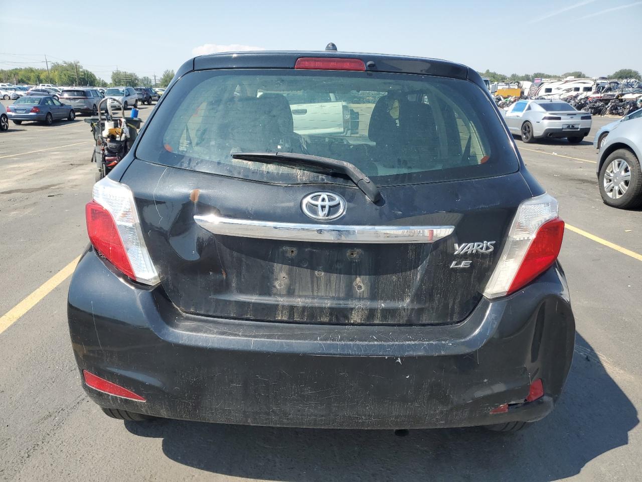 2012 Toyota Yaris VIN: JTDKTUD36CD526710 Lot: 71017365