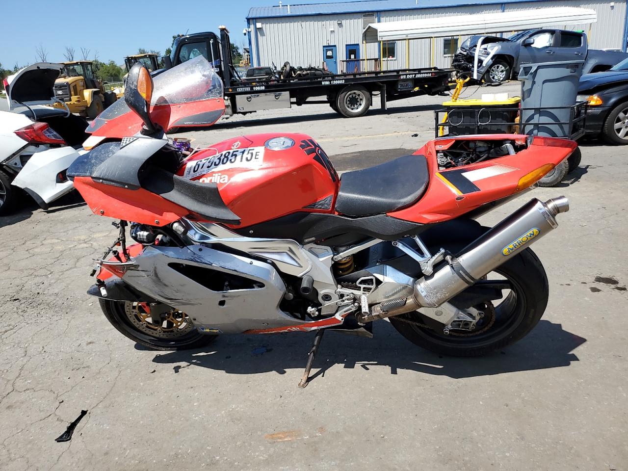 2004 Aprilia Rsv 1000 R red null gas ZD4RRU0094S000162 photo #4