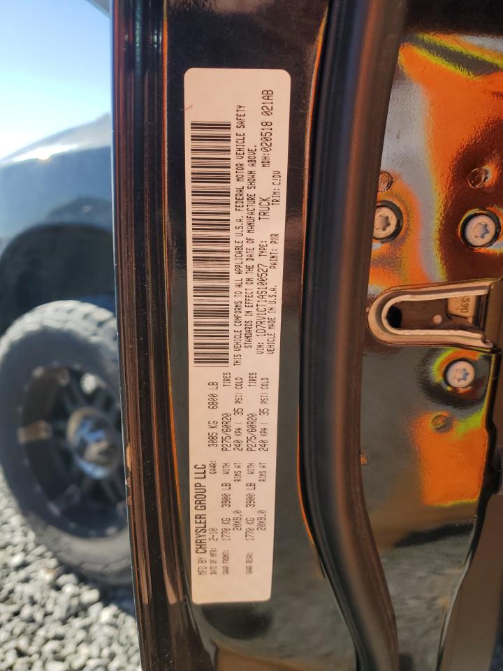 2010 Dodge Ram 1500 VIN: 1D7RV1CT1AS100527 Lot: 67203605
