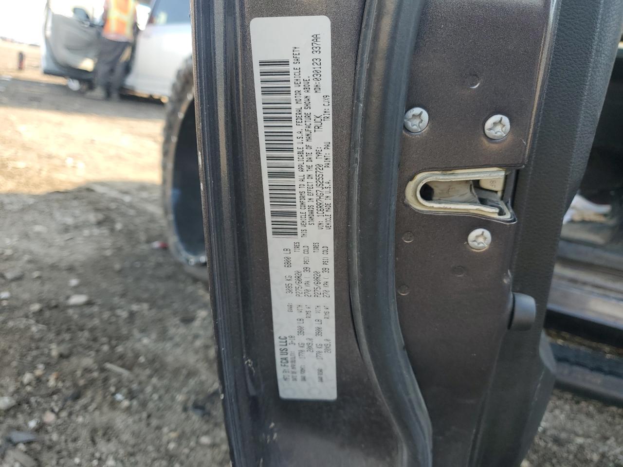 2018 Ram 1500 Sport VIN: 1C6RR7HG7JS255720 Lot: 69461175