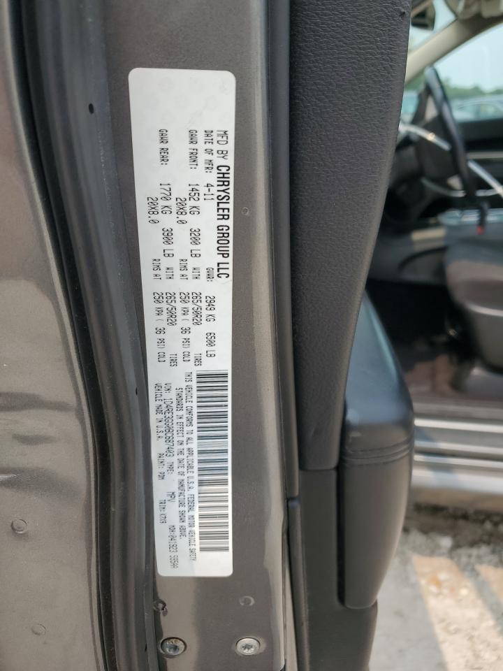 2011 Dodge Durango Heat VIN: 1D4RE3GG0BC687403 Lot: 65711225