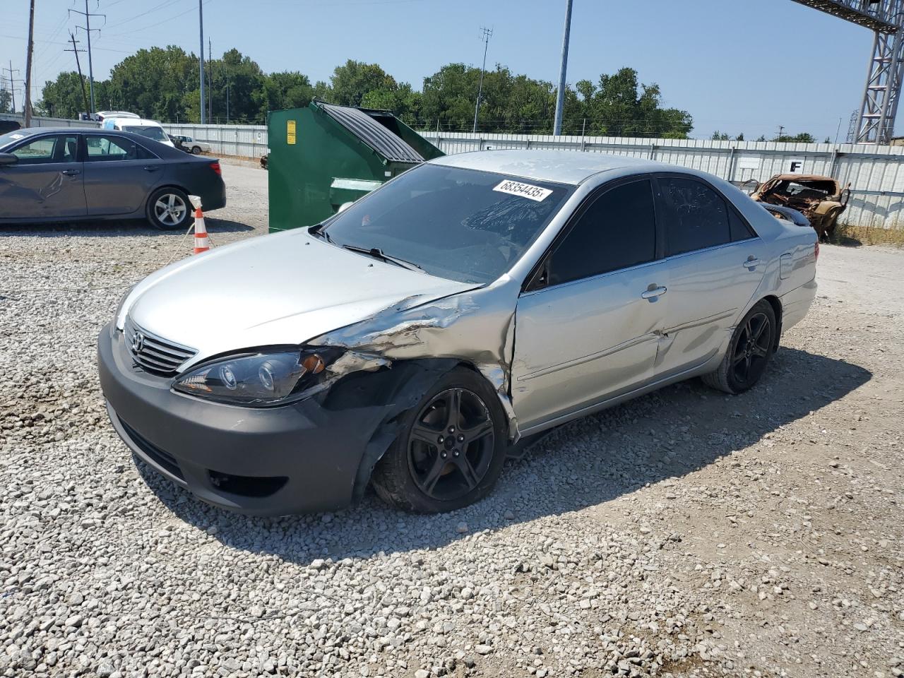 2005 Toyota Camry Le silver null gas 4T1BE32K55U506705 photo #1