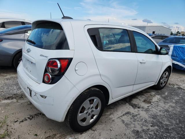  CHEVROLET SONIC 2016 White