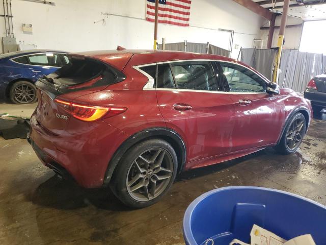  INFINITI QX30 2018 Красный