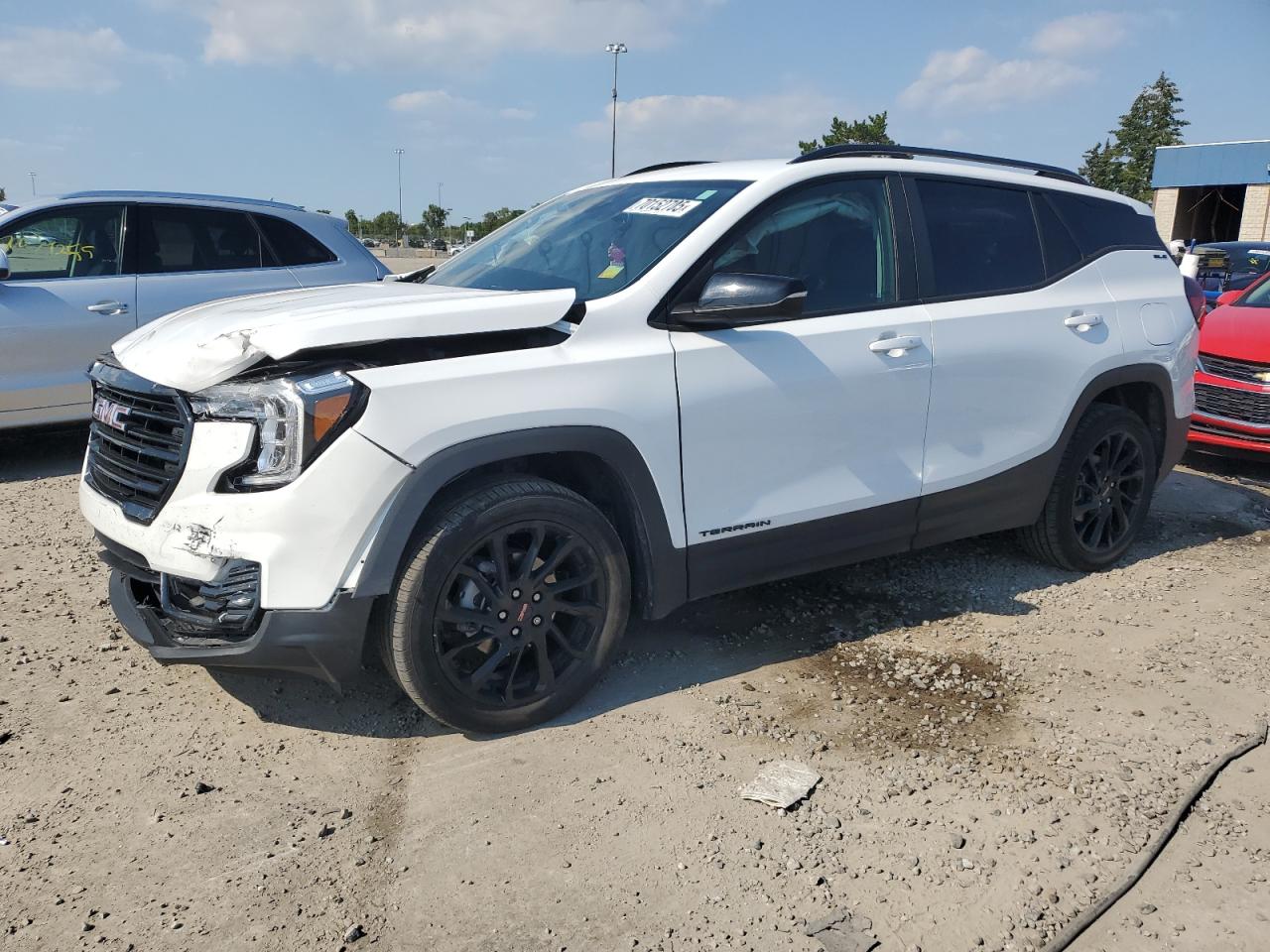 2024 GMC Terrain Sle white null gas 3GKALTEG5RL117726 photo #1