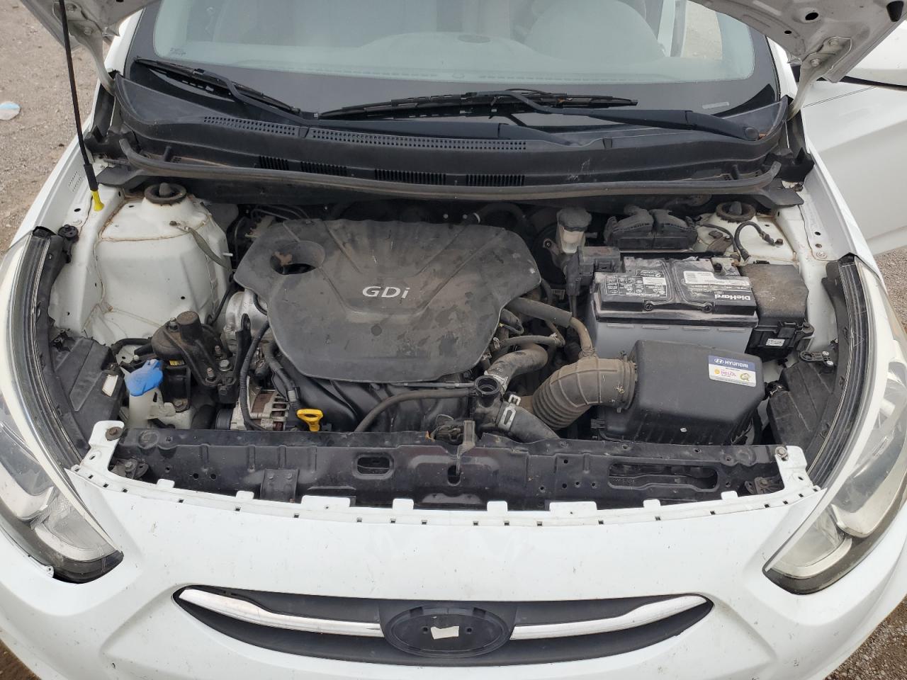 2015 Hyundai Accent Gs VIN: KMHCT5AE7FU225802 Lot: 70600385