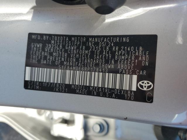 2024 TOYOTA COROLLA LE