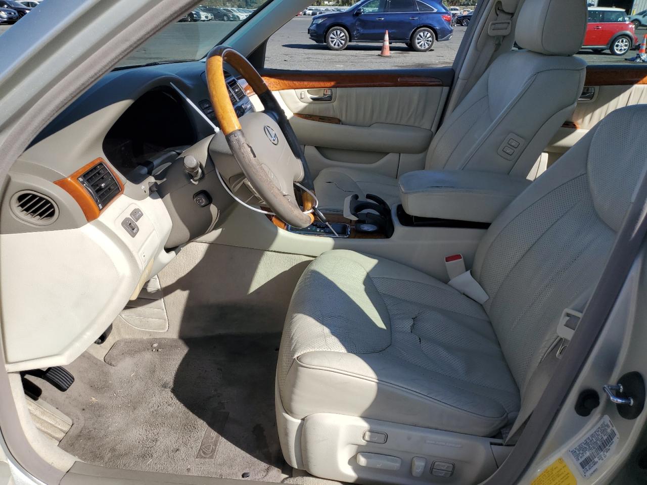 2003 Lexus Ls 430 VIN: JTHBN30F930119832 Lot: 70066205