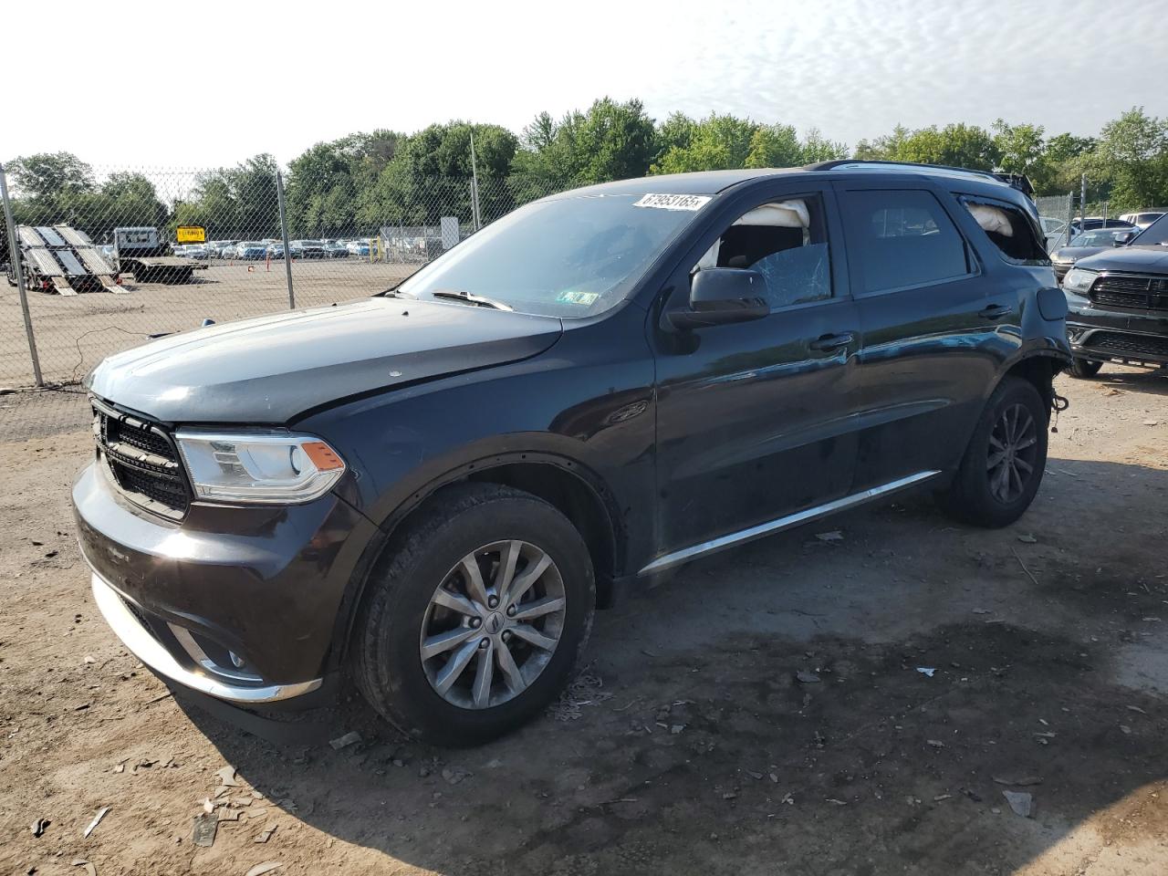 2020 Dodge Durango Sxt black null flexible 1C4RDJAGXLC230208 photo #1
