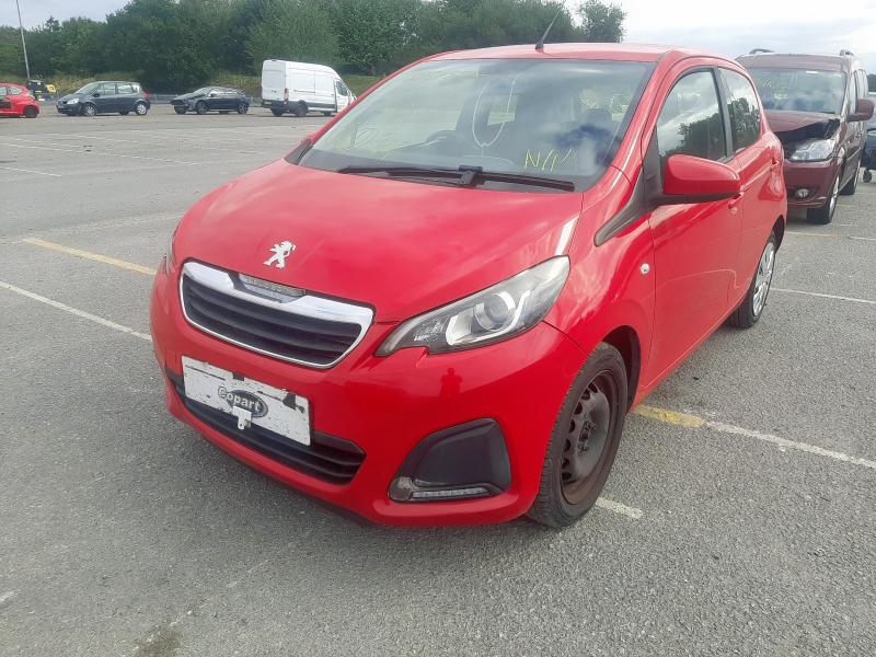 2015 PEUGEOT 108 ACTIVE for sale at Copart SANDTOFT