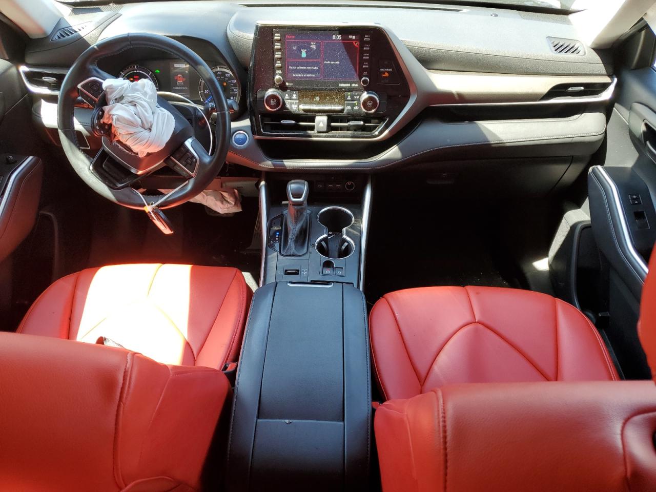 2021 Toyota Highlander Hybrid Le VIN: 5TDBBRCH0MS525815 Lot: 70126045