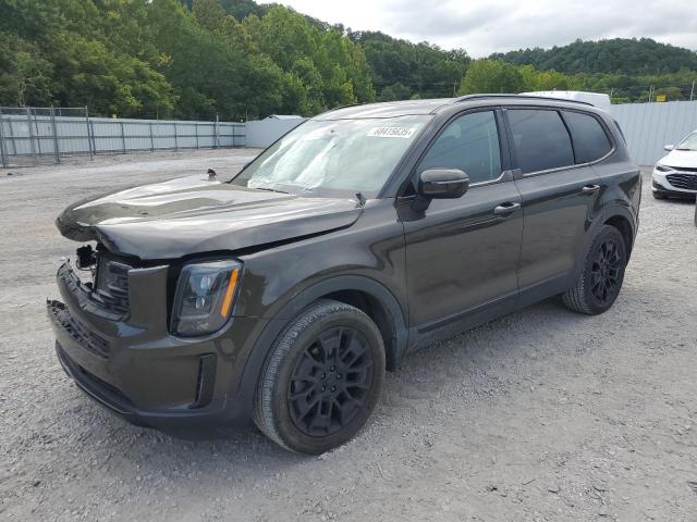  KIA TELLURIDE 2021 Зеленый