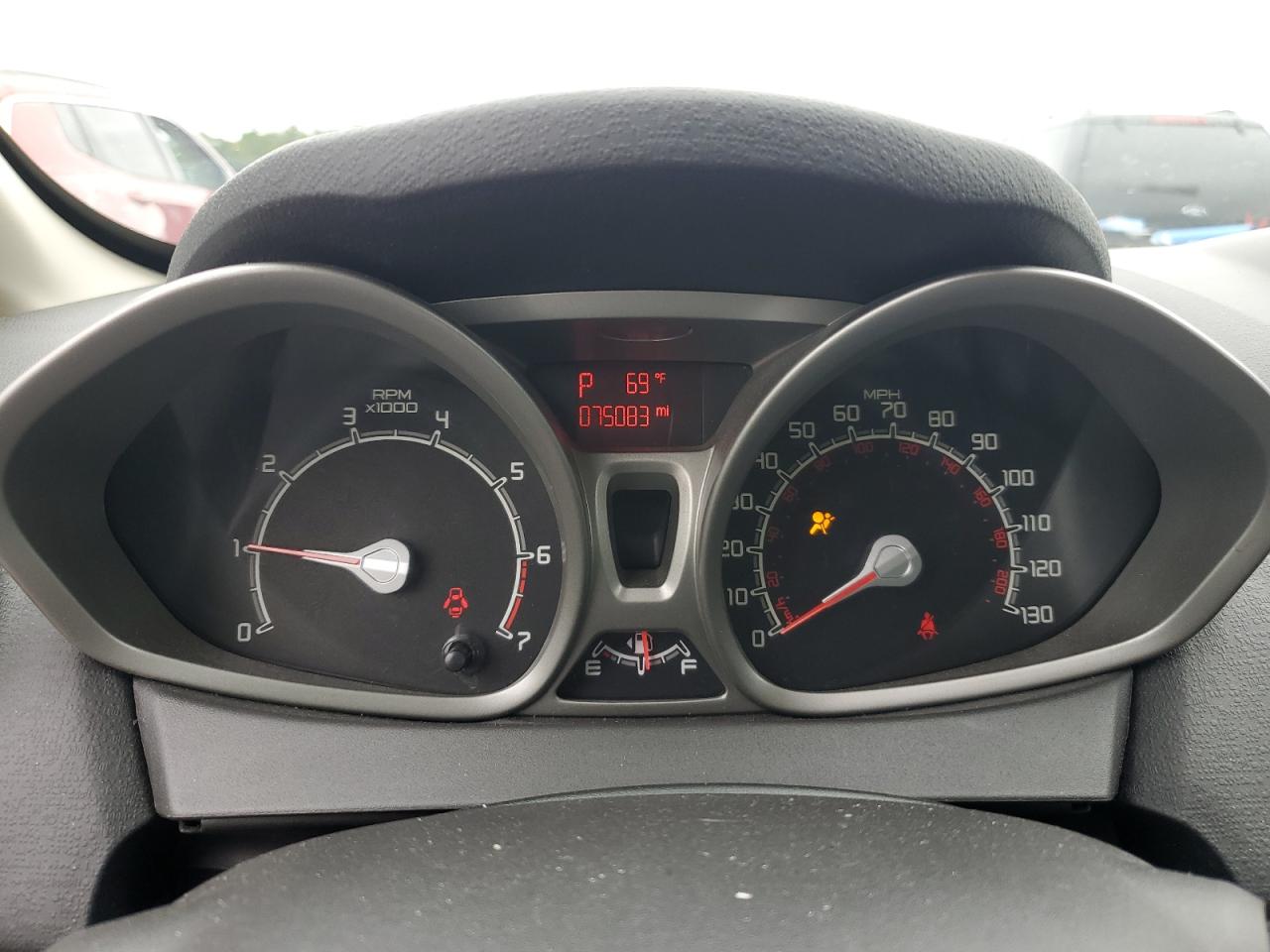 2012 Ford Fiesta Se VIN: 3FADP4BJ4CM217861 Lot: 69246465