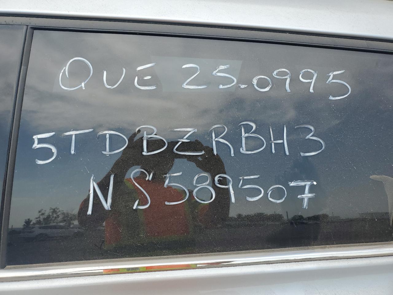 2022 Toyota Highlander L VIN: 5TDBZRBH3NS589507 Lot: 67014055