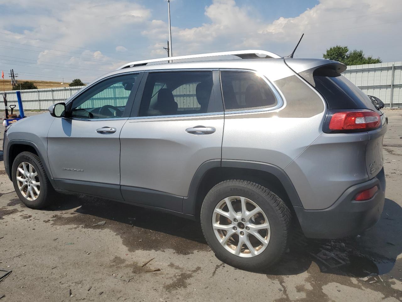 2014 Jeep Cherokee Latitude silver null flexible 1C4PJMCS2EW207946 photo #3