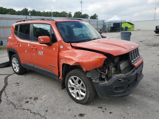  JEEP RENEGADE 2018 Оранжевый