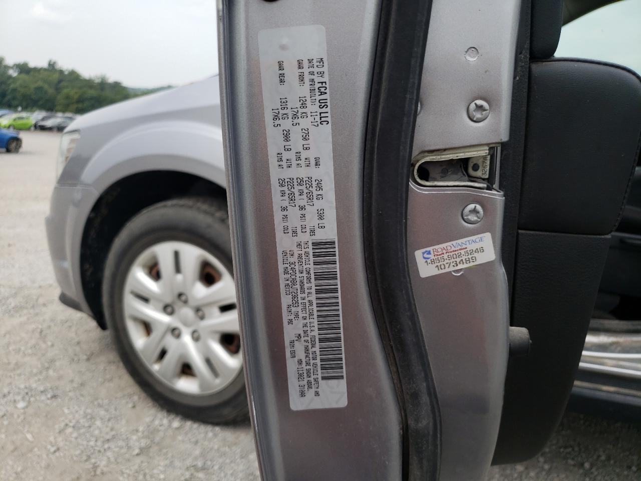 2018 Dodge Journey Se VIN: 3C4PDCAB0JT236253 Lot: 67612935