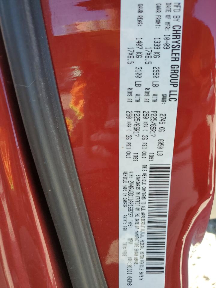 2010 Volkswagen Routan Se VIN: 2V4RW3D11AR168737 Lot: 70481675