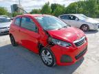 2016 PEUGEOT 108 ACTIVE for sale at Copart ST HELENS