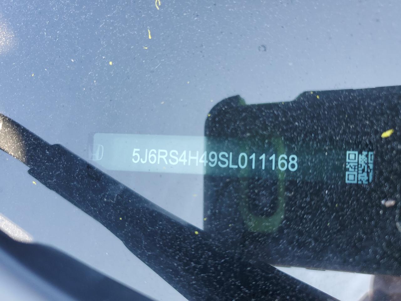 5J6RS4H49SL011168 2025 Honda Cr-V Ex