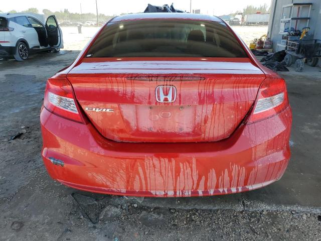 Coupet HONDA CIVIC 2013 Czerwony