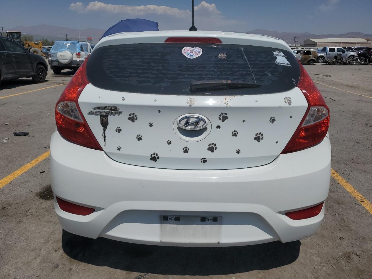 2013 Hyundai Accent Gls VIN: KMHCT5AE9DU065595 Lot: 68895465