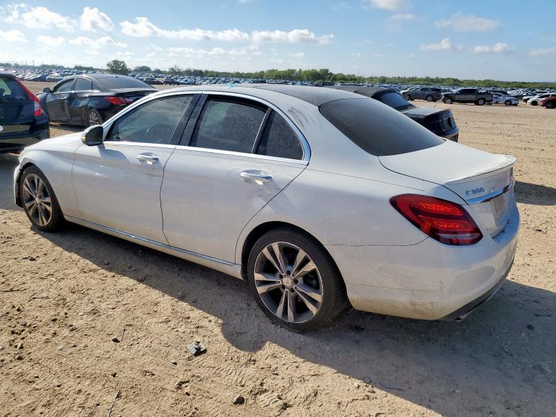  MERCEDES-BENZ C-CLASS 2016 Белы